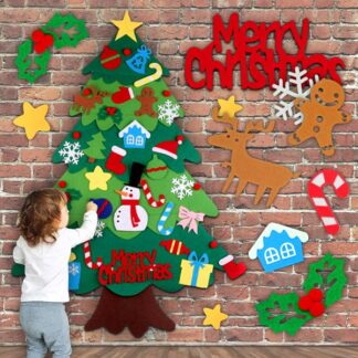 Montessori Christmas tree for children